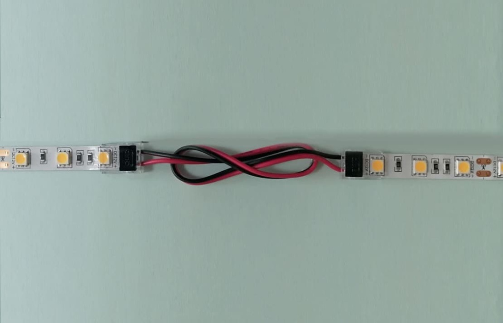 Как соединить светодиодную ленту между собой с помощью коннекторов