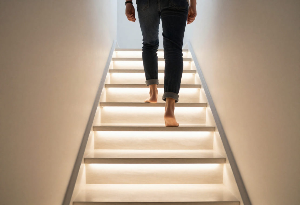 Преимущества автоматического освещения лестницы Преимущества автоматического освещения лестницы