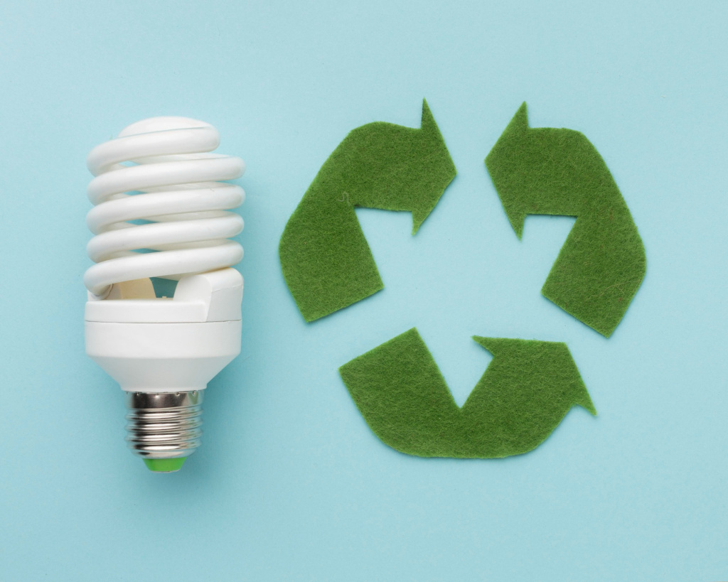 Шаги по утилизации люминесцентных ламп