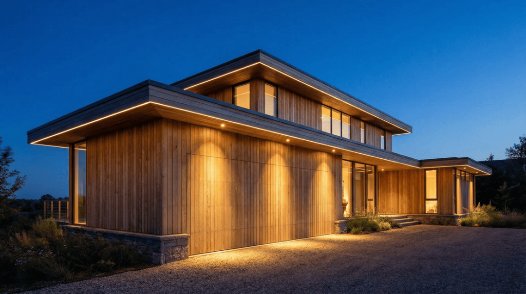 Как сделать подсветку дома своими руками