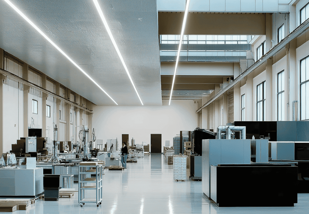 Типы освещения производственных помещений Типы освещения производственных помещений