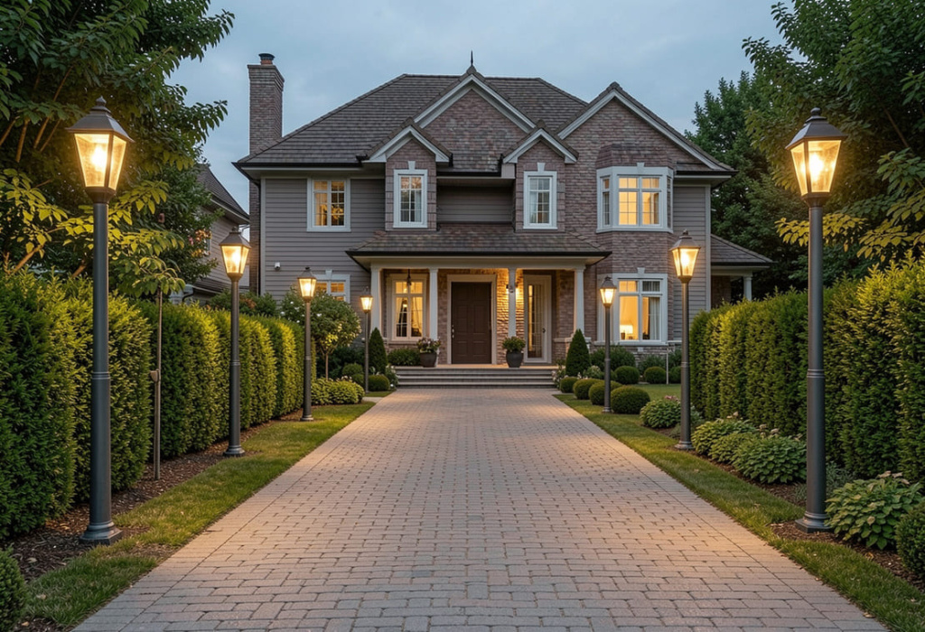 Садово-парковые фонари для участка