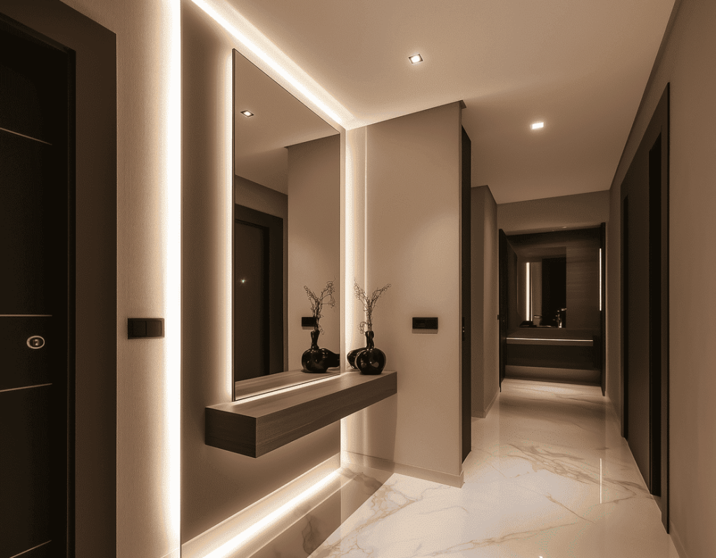 Общие правила освещения дома