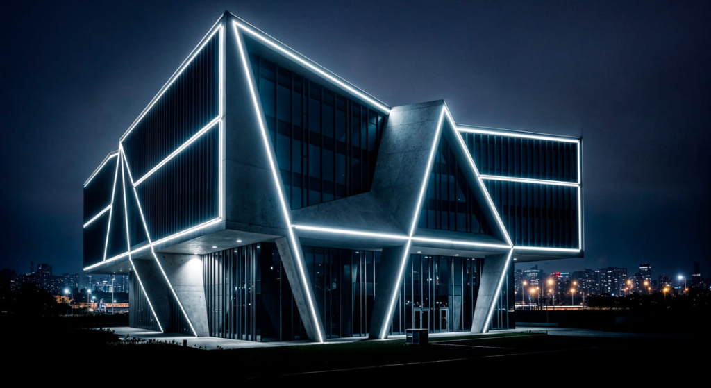 Виды архитектурного освещения в зависимости от исполнения