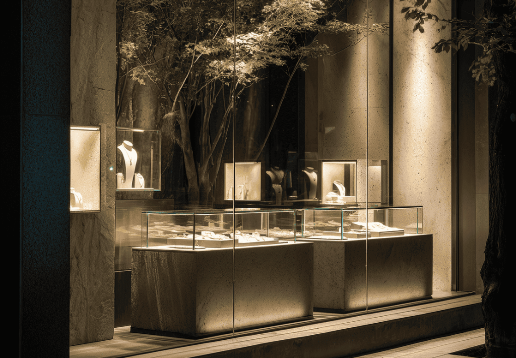 Подбор светильников для шоурума