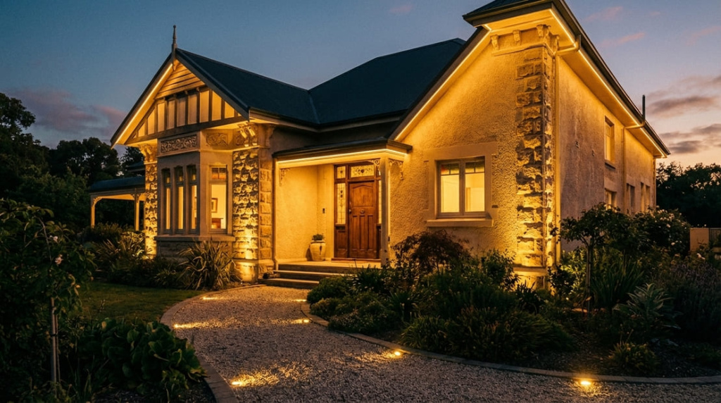 Выбор оборудования для подсветки дома