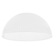 16-32 Плафон для светильника, белый, макс. 15Вт, Е27, Ø400х180мм, установочное отверстие Ø40мм, пластик