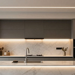 Светодиодный светильник на кухню: виды и правила выбора