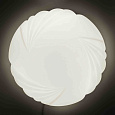18-025 Светильник декоративный, настенно-потолочный, "Амелия", светодиодный, 18Вт, 1260Лм, корпус металл, плафон пластик, белый, 220В, Ø310х103мм, дневной белый, 4000К.