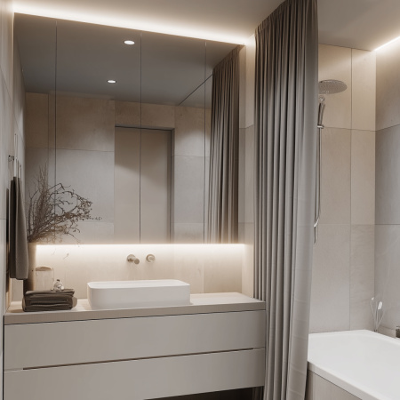 17-301 Светодиодный неон 24В, 10Вт/м, 400Лм/м, 4000К (д.б.), smd 2835 120д/м, PCB 8мм, 6х12мм, 5м, IP65