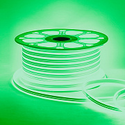 17-26 Светодиодный неон, двусторонний, 220В, 6Вт/м, 2835, 120д/м, IP65, 8*16мм, 50м, зеленый 17-26 Светодиодный неон, двусторонний, 220В, 6Вт/м, 2835, 120д/м, IP65, 8*16мм, 50м, зеленый