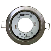 Светильник встраиваемый СВ 01-06 GX53 220 В 50 Гц сатин никель SQ0359-0060 TDM Светильник встраиваемый СВ 01-06 GX53 220 В 50 Гц сатин никель SQ0359-0060 TDM