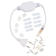 03-42 Монтажный комплект для одноцветной светодиодной ленты 220В, smd 2835, 120 д/м, IP44 (для арт. 17-39, 17-40, 17-41)