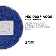 06-64 Светодиодная панель накладная круглая 220В, 18Вт, CRI:80Ra, 1440Лм, Ø170 мм, алюминиевый корпус, изолированный драйвер, 6500K