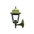 11-11 БР (НБУ 04-60-001 ЛЕДА) Светильник-фонарь настенный бронза 4-хгранный прозрач стекло