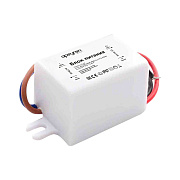 03-08 Блок питания12В, 5 Вт, IP67, 0,42А, пластик, 55х26,5х23