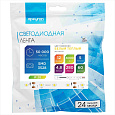 00-03 Светодиодная лента, 12В, 4,8Вт/м, smd3528, 60д/м, IP20, 280Лм/м, ширина подложки 8мм, 5м, теплый белый