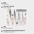 10-95 Комплект адресной светодиодной ленты 24В, 14,4Вт/м, smd5050, 60д/м, IP65, ширина подложки 10мм(белая), 2м, RGB, с аксессуарами (адаптер питания, контроллер для адресной RGB ленты с радио пультом).