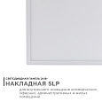 06-50 Светодиодная панель накладная квадр. 220В, 24Вт, CRI:80Ra, 1920Лм, 220*220 мм,  алюминиевый корпус, встроенный изолированный драйвер, 4500К