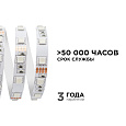 00-17 Светодиодная лента, 12В, 14,4Вт/м, smd5050, 60д/м, IP20, ширина подложки 10мм, 5м, RGB