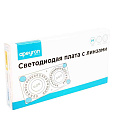 02-22 Плата светодиодная, 220В, 24Вт, smd2835, IP20, 80Лм/Вт, PF>0,9, 4000 К, 160*80мм, прямоугольная с линзой, ДН