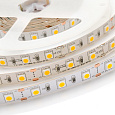 10-15 Комплект светодиодной ленты 12В с аксессуарами (блок, коннектор), smd 5050, 60 д/м, IP20, 5м., теплый белый