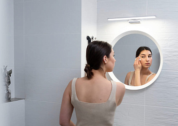 Подсветка зеркала: информация для выбора подходящего варианта