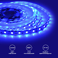 00-50 Светодиодная лента, 12В, 14,4Вт/м, smd5050, 60д/м, IP20, ширина подложки 10мм, 5м, синий