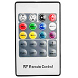 04-18 Мини-контроллер RGB 12/24В, 72/144Вт, 3 канала*2 А, RF, пульт кнопочный, РФ,  размер 50*13*4мм