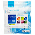 00-117 Светодиодная лента, 12В, 14,4Вт/м, smd5050, 60д/м, IP65, 700Лм/м, ширина подложки 10мм, 5м, холодный белый+теплый белый