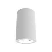 V40-116 Точечный (накладной) светильник из гипса, белый, 1хGU5.3 35Вт, 70х111мм