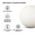 12-082 Светильник декоративный, настольный, "Шарик", керамический, светодиодный, 0,5Вт
