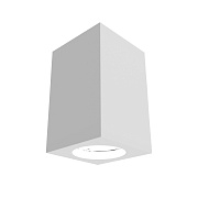V40-117 Точечный (накладной) светильник из гипса, белый 1хGU5.3 35Вт, 70х70х111мм.