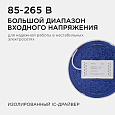 06-39 Светодиодная панель накладная круглая 220В, 18Вт, CRI:80Ra, 1440Лм, Ø170 мм,  алюминиевый корпус, изолированный драйвер, 2700К