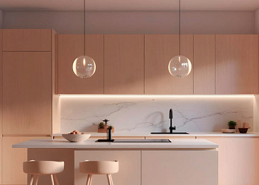 Светодиодная лента для кухни: правила подбора, расчеты, монтаж