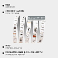 10-91 Комплект адресной светодиодной ленты 24В, 14,4Вт/м, smd5050, 60д/м, IP20, ширина подложки 10мм(белая), 2м, RGB, с аксессуарами (адаптер питания, контроллер для адресной RGB ленты с радио пультом).