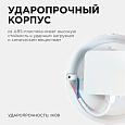 28-10 Светильник светодиодный герметичный 18Вт, 230В/50Гц, 1440Лм, 6500К, IP65, Ф175х55мм, круг, матовый, белый