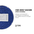 06-39 Светодиодная панель накладная круглая 220В, 18Вт, CRI:80Ra, 1440Лм, Ø170 мм,  алюминиевый корпус, изолированный драйвер, 2700К