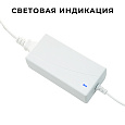 03-153 Блок питания (адаптер), 24В, 48 Вт, 110-240 В, 2 А, IP44, 114х53х33 мм, коннектор 2,5x5,5 мм, ABS-пластик, белый