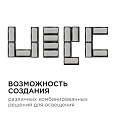 05-42 Прожектор светодиодный, "трансформер", SMD 2835, 30Вт, IP65, 4000Лм, 4000К, 220-240В/50Гц, 212х107х27мм, черный, металл.