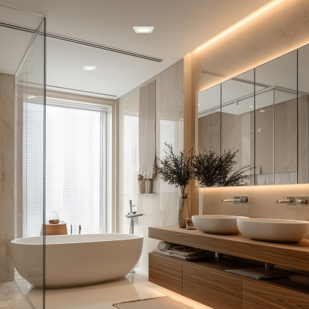 06-167 Панель светодиодная встраиваемая, 3 ССT, 15Вт, 230В/50Гц, 1200лм, 3000-4000-6500К, IP44, 145х145х26мм, квадрат, белый, посадочное отверстие Ø 120-135мм