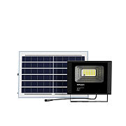 05-34 Прожектор светодиодный c солнечной панелью 6 В, 30 Вт, панель - 3 Вт, 360 Лм, IP65, CRI＞80, 4200K, батарея: 6000MA (3.2 В, 6Aчас)
