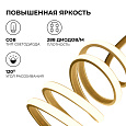 10-104 Комплект светодиодной ленты 220В НЕОН COB 11Вт/м, 650 лм/м, 3000К (т/б), 288д/м, 5м, IP65, с аксессуарами (сетевой шнур, заглушка - 1шт, крепеж - 5шт)
