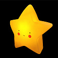 NL-15 Светодиодный ночник "Звезда", жёлтый, 3хLR44, акрил, 53х137х145мм.