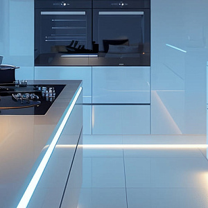 Установка профиля для светодиодной ленты