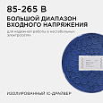 06-41 Светодиодная панель накладная круглая 220В, 24Вт, CRI:80Ra, 1920Лм, Ø220 мм,  алюминиевый корпус, изолированный драйвер, 2700К