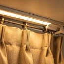 Подсветка штор светодиодной лентой